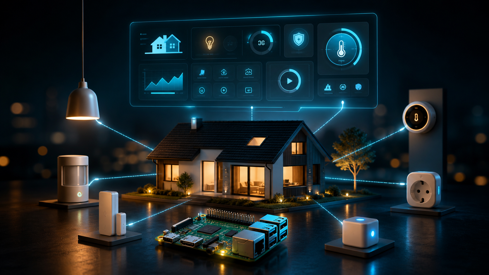 Maison connectée et interface de domotique locale plus simple à utiliser
