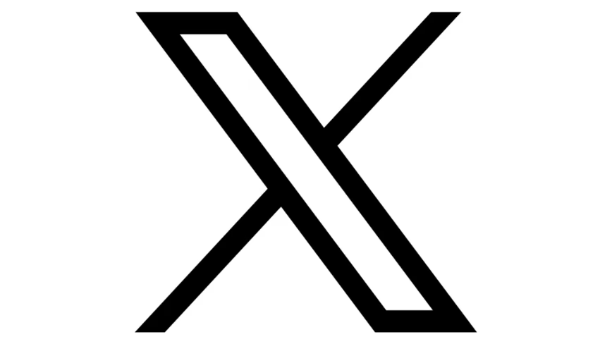 Logo officiel de X
