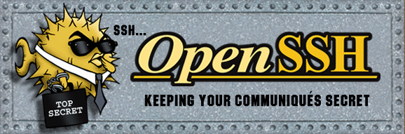 Le logo officiel d'OpenSSH, le projet qui maintient le protocole SSH utilisé sur presque tous les serveurs