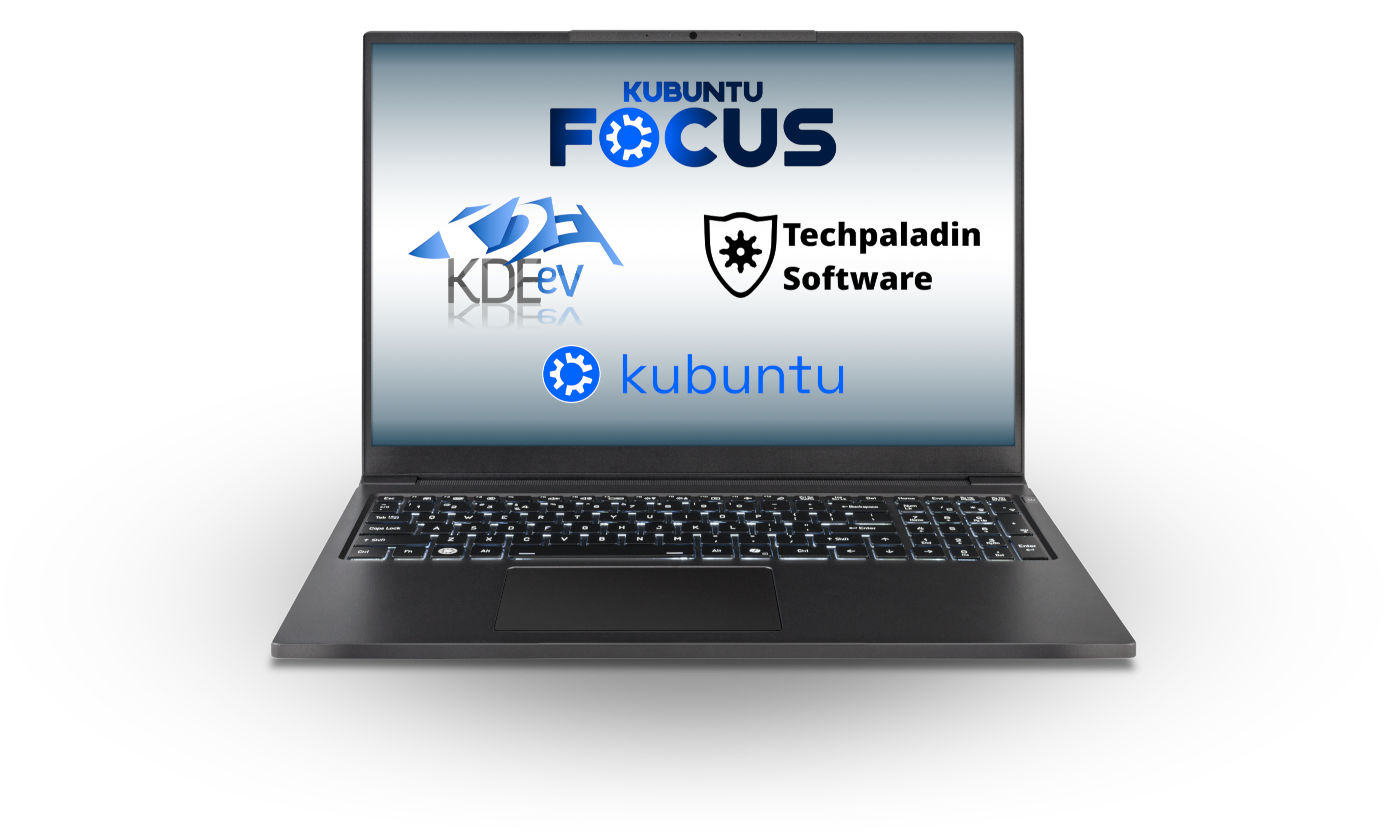 Visuel officiel de l'initiative Bullet-Proof KDE avec les logos des trois organisations