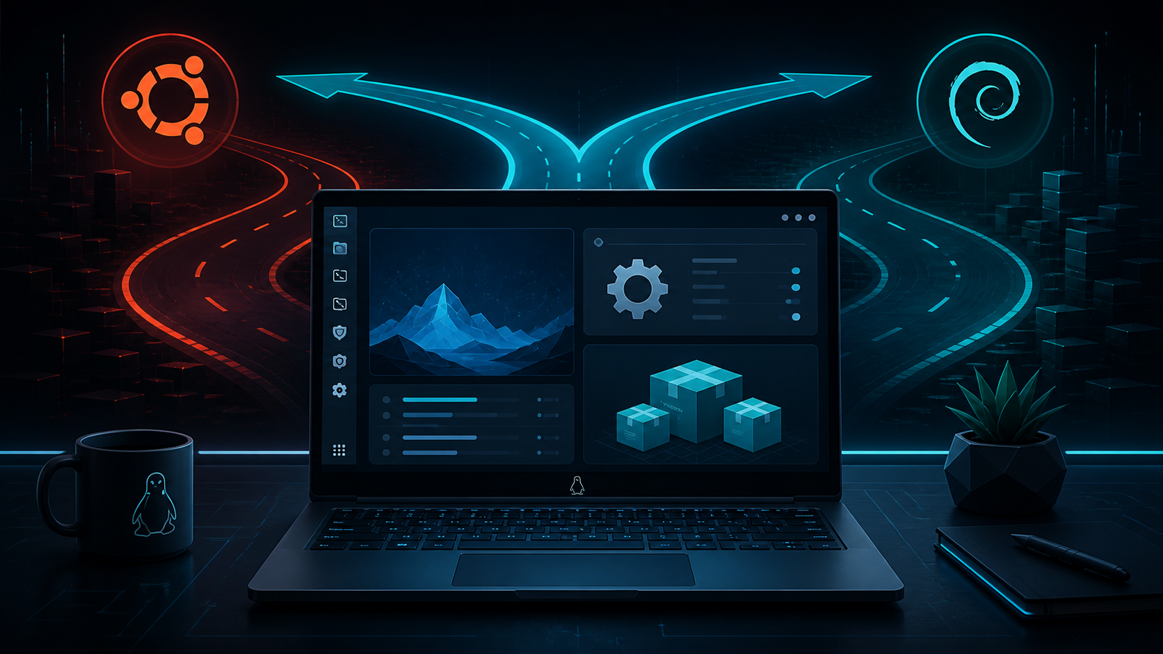 Illustration de couverture pour l'article tuxedo-os-quitte-ubuntu-pour-debian