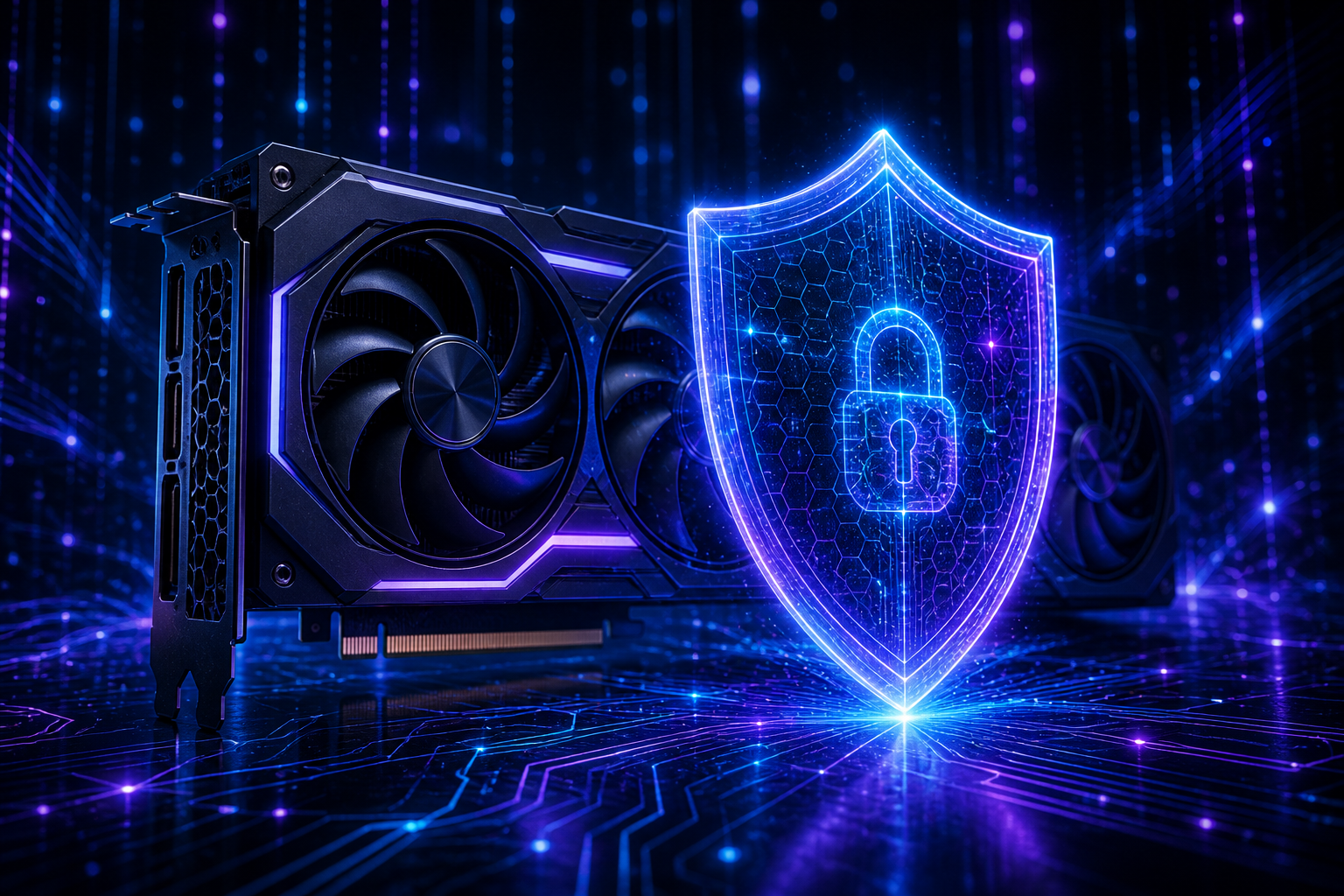 Illustration abstraite évoquant la protection de la vie privée en ligne