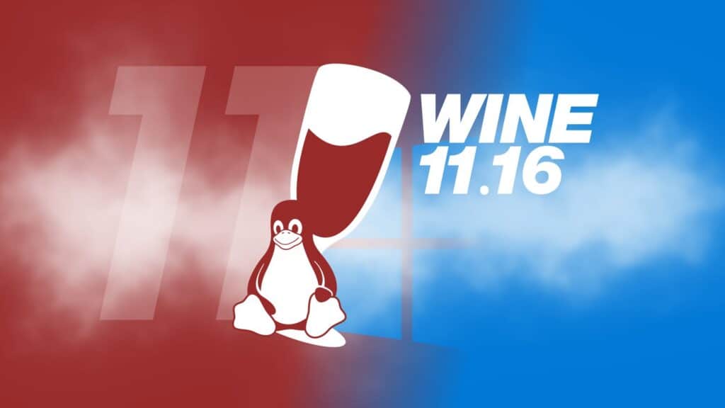 Logo et illustration de Wine 11.16.