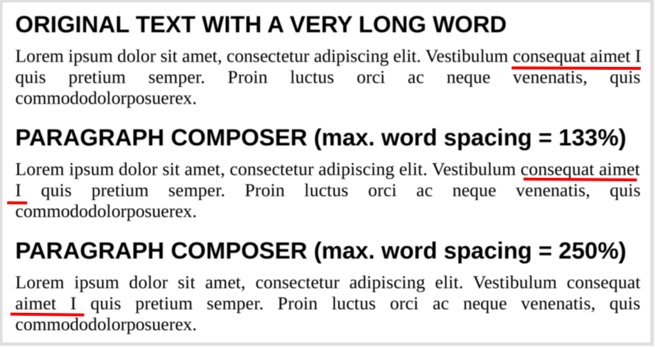 Capture du nouveau moteur de composition de texte de LibreOffice 26.8