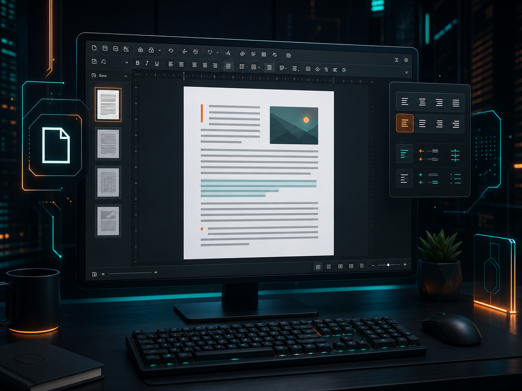 Illustration de la suite bureautique LibreOffice 26.8