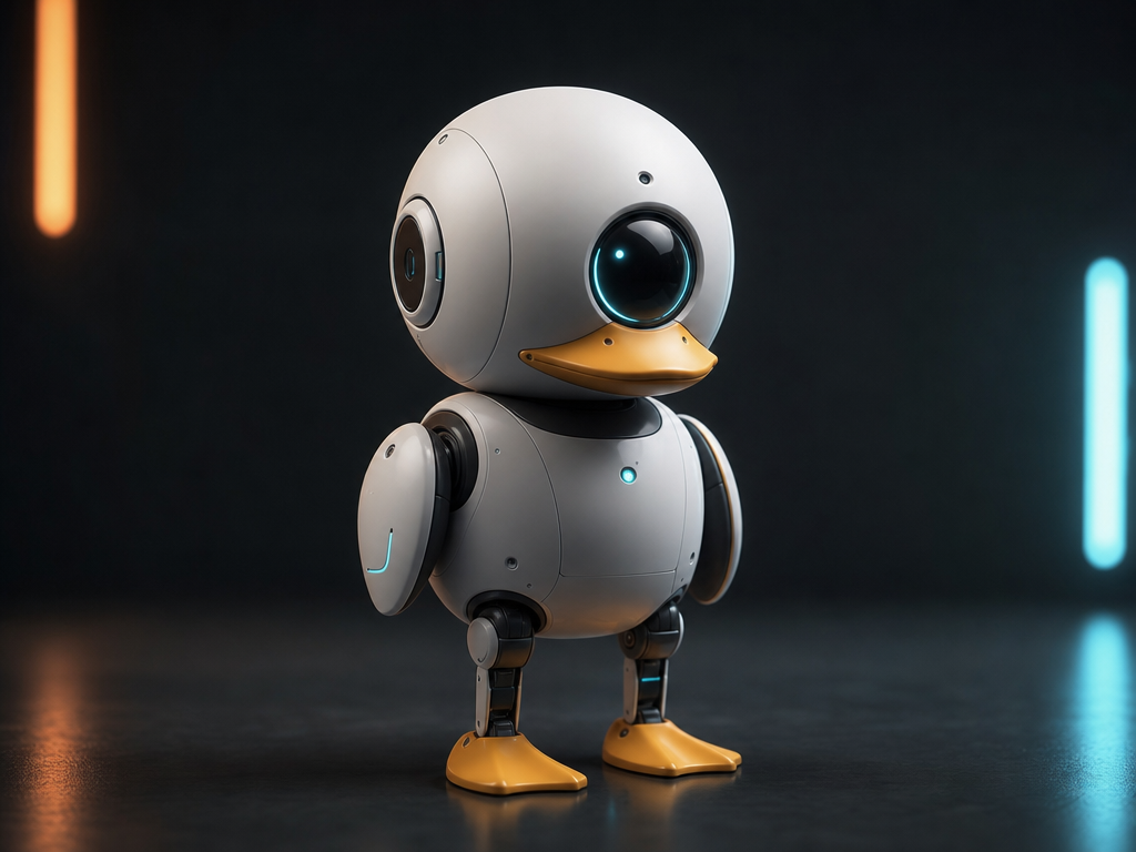 Microduck, le robot bipède open source de Pollen Robotics et Hugging Face