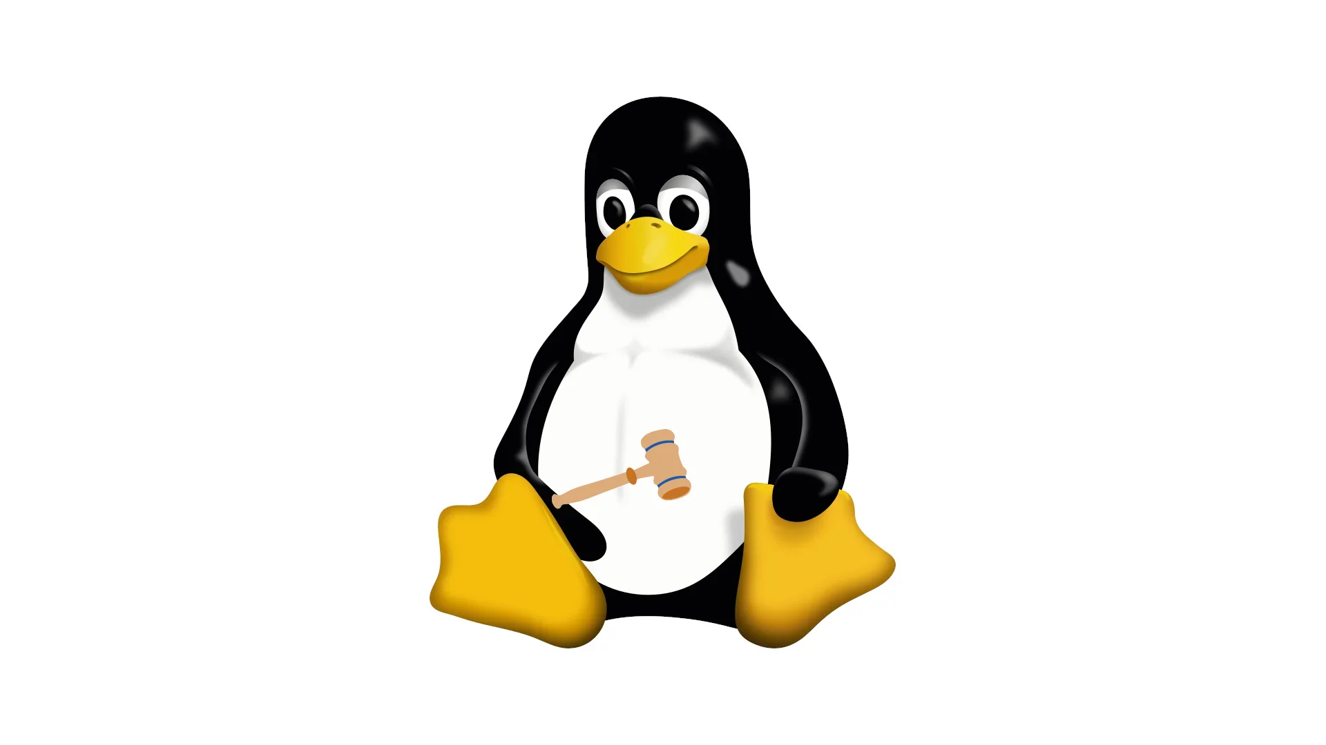 Logo du manchot Linux, symbole du système d'exploitation open source exempté de la vérification d'âge en Californie