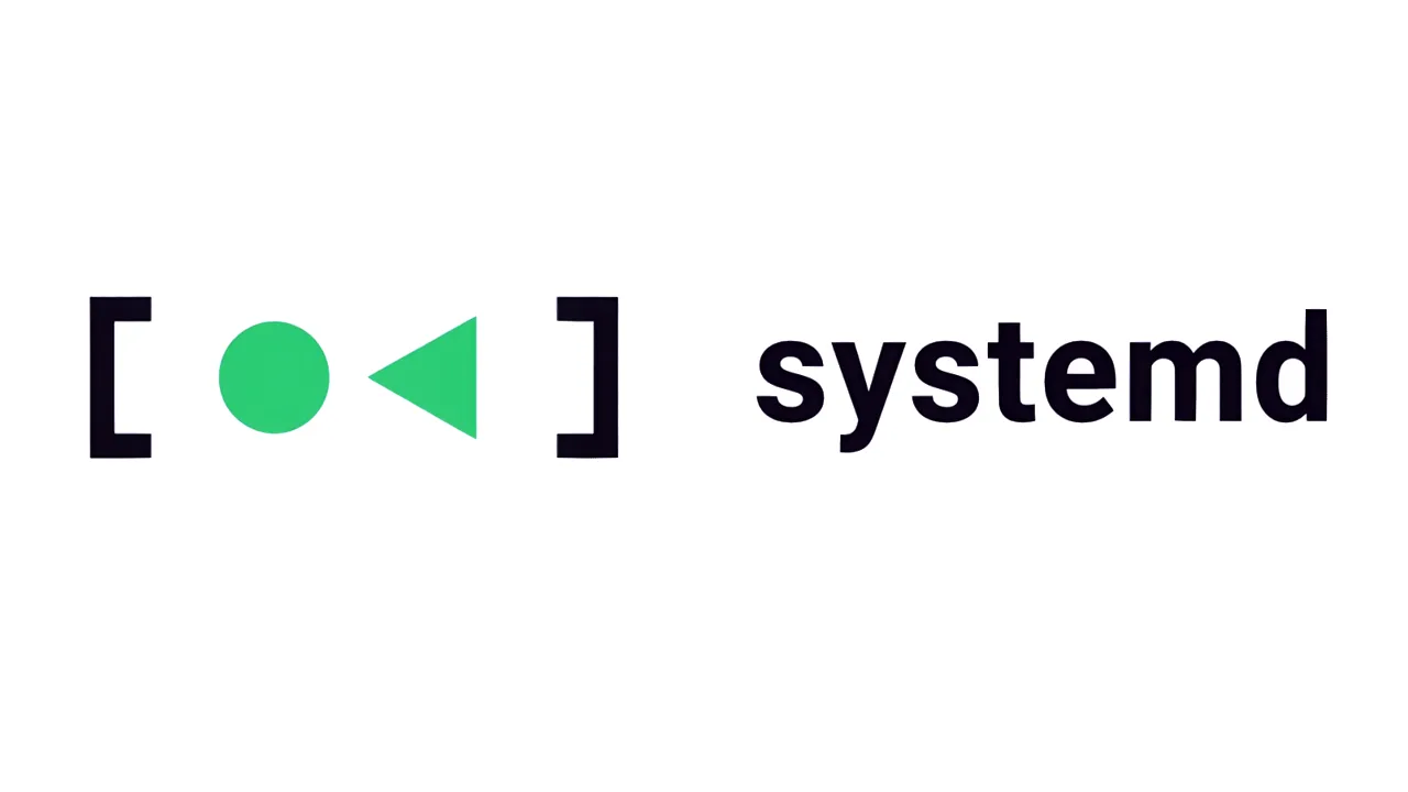 Le logo de systemd, le logiciel qui gère le démarrage et les services de la plupart des distributions Linux.