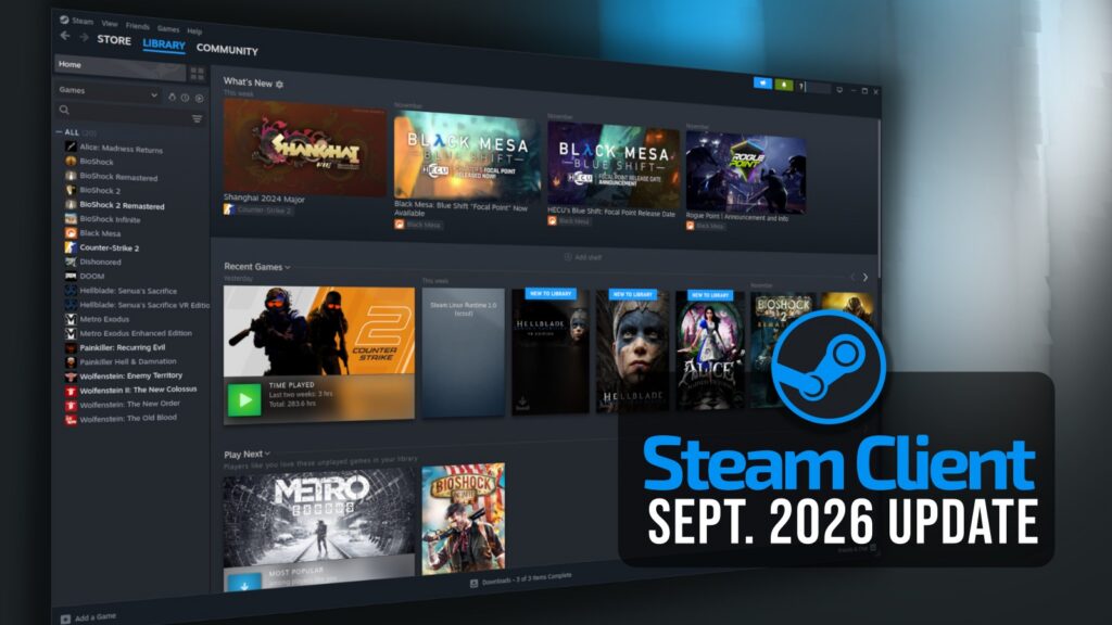 La mise à jour du client Steam apporte le streaming HDR sur Steam Deck OLED